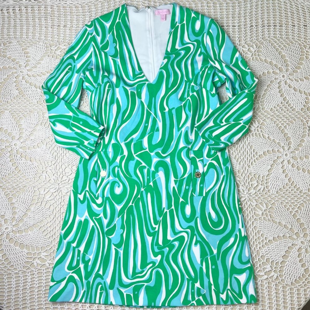 NWOT Lilly Pulitzer Women's Medium Finders Keepers Charlena Shift Dress